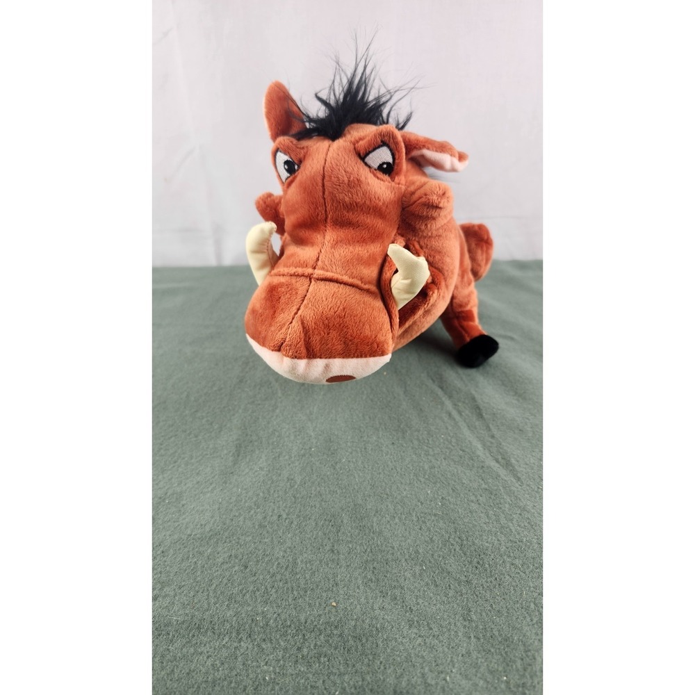 Disney Store Exclusive Pumbaa From The Lion King Plush Animal Warthog 13"